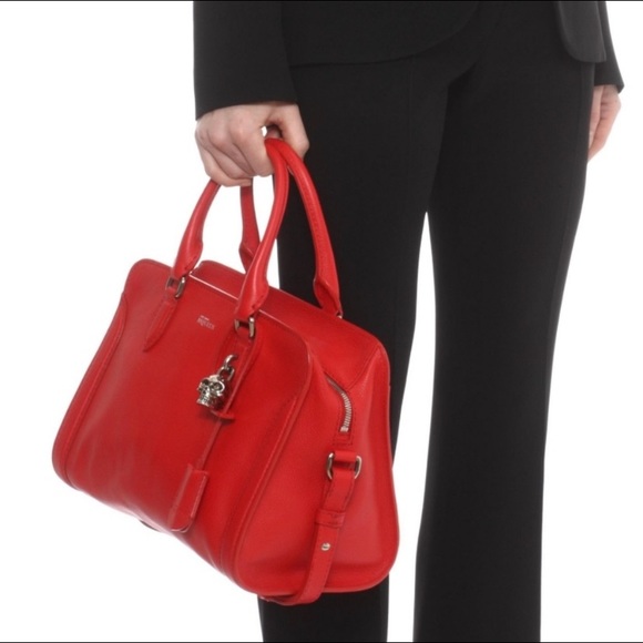 Alexander McQueen Small Padlock Satchel